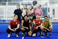 Artis main padel tennis. Foto: Instagram/@alghazali7/@elelrumi