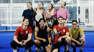 Artis main padel tennis. Foto: Instagram/@alghazali7/@elelrumi