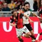 AC Milan mengalahkan Lecce 3-0 di San Siro. Pulisic, Rabiot, dan Moreira membawa Rossoneri meraih kemenangan. (AP Photo/Luca Bruno)
