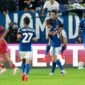 Leipzig kalah telak 1-4 dari Como pada Liga Champions 2026/2027. Raum dan Orban mengakui tim tampil buruk. ( AP Photo/Luca Bruno)