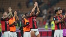 AC Milan menang 3-0 atas Lecce pada pekan kelima Serie A 2026/2027. Pulisic, Rabiot, dan Moreira mencetak gol. (AP Photo/Antonio Calanni)