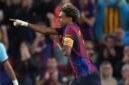 Lamine Yamal terus mengembangkan kemampuannya di Barcelona, termasuk tendangan bebas, penyelesaian akhir, gol, dan dribel. (AP Photo/Emilio Morenatti)