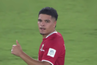 Ragnar Oratmangoen merayakan gol yang ia cetak ke gawang Singapura pada laga Indonesia vs Singapura di FIFA ASEAN Cup 2026, di Stadion Utama Gelora Bung Karno, Jakarta, Jumat (25/9/2026). Foto: Tangkapan layar RANS Live Streaming / FIFA ASEAN Cup 2026.